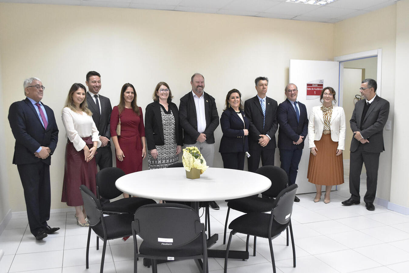 Vice Ademar Dorfschmidt marcou presença na entrega da nova sede do Centro Judiciário de Solução de Conflitos e Cidadania (Cejusc) e da usina fotovoltaica do fórum trabalhista