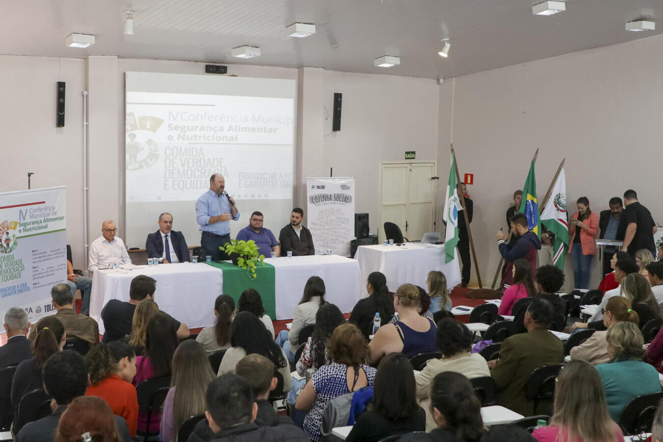 Com o tema “Comida de Verdade, Democracia e Equidade: erradicar a fome e garantir direitos”, 4ª edição de conferência municipal foi realizada no CJU Europa nesta sexta (7)