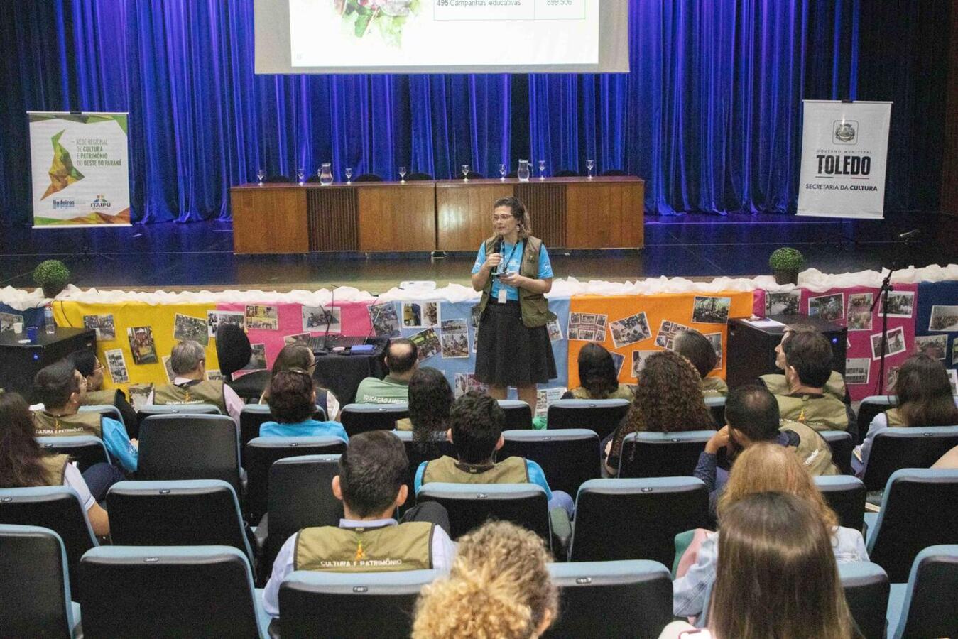 Evento na manhã desta quarta (23) no Teatro Municipal teve o objetivo de prestar contas sobre convênio e alinhar propostas para 4ª Conferência Nacional da Cultura