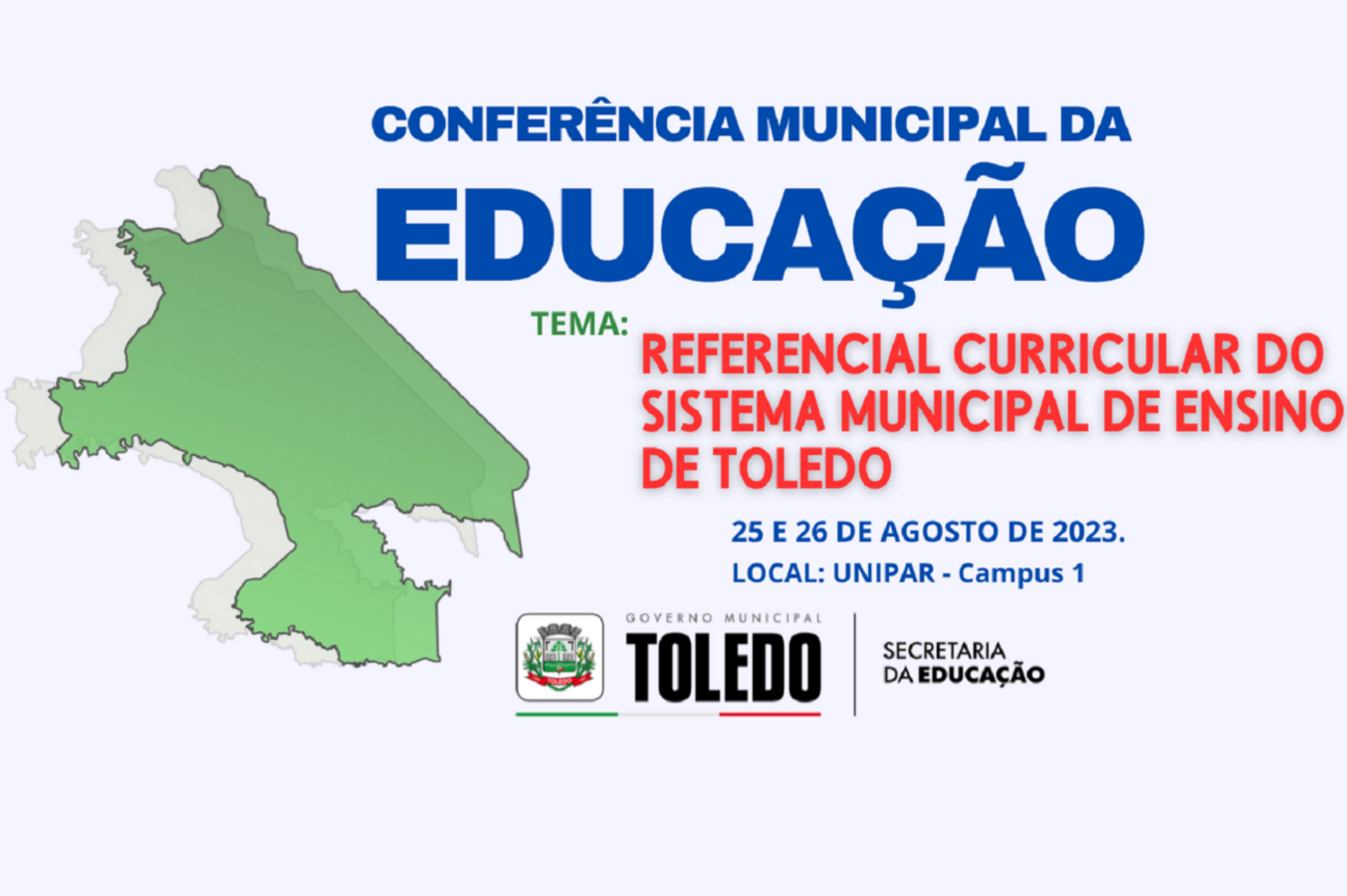Com palestra e grupos de debate na programação, evento será realizado no câmpus I da Unipar/Toledo nos dias 25 e 26 de agosto; inscrições estão abertas