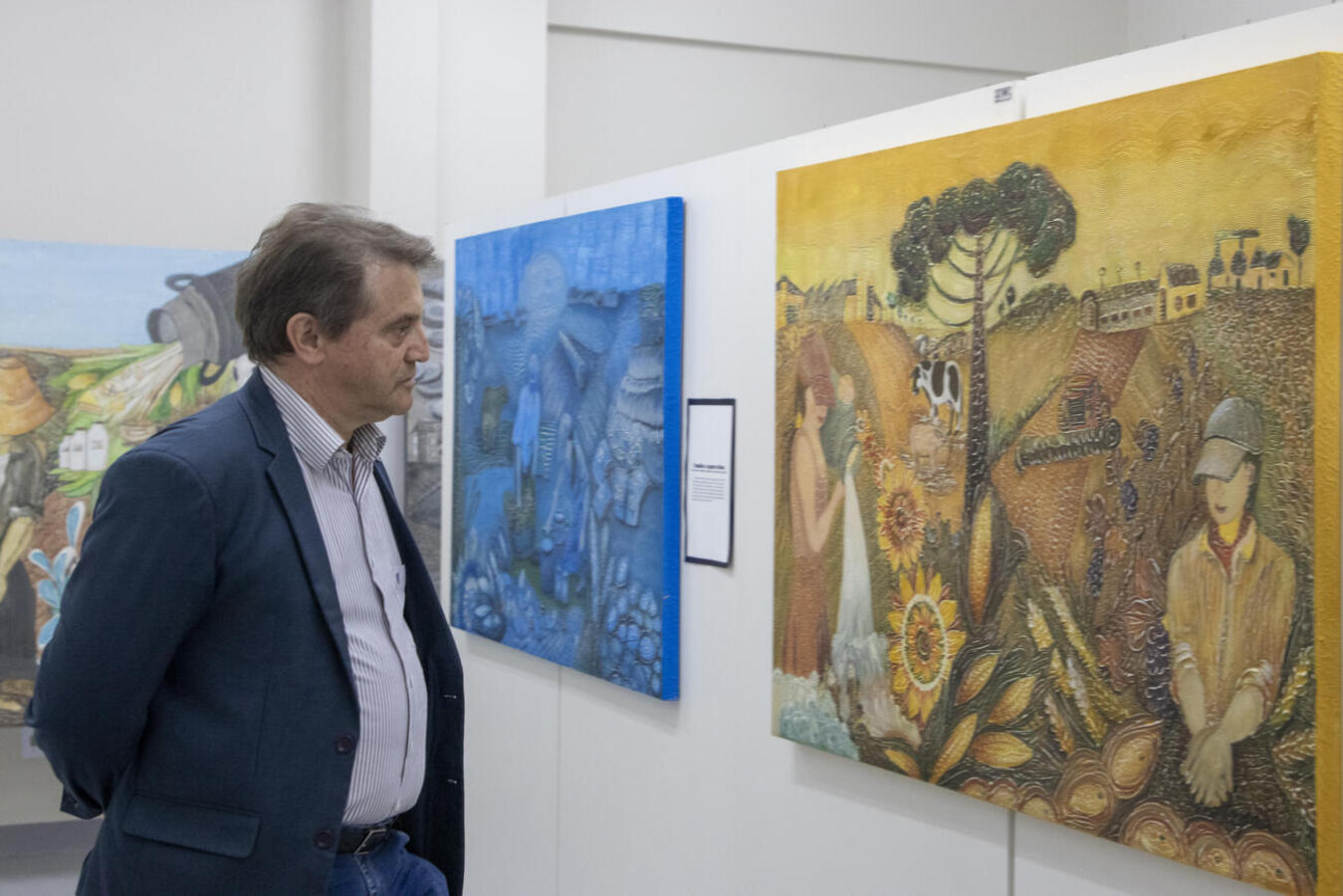A abertura de duas exposições e a apresentação dos professores da Casa da Cultura marcaram a reabertura das atividades do museu