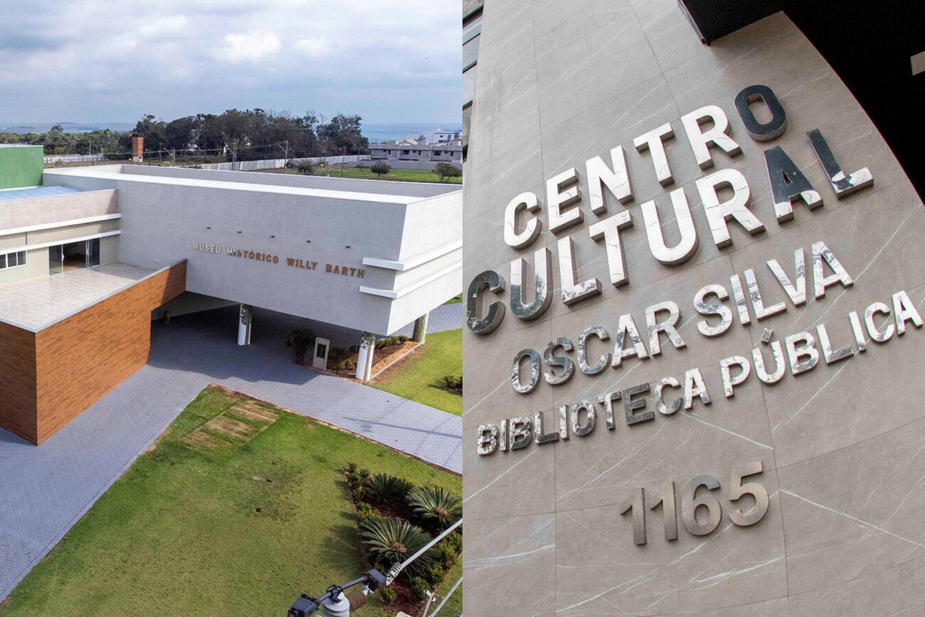 Mais de R$ 3,7 milhões foram investidos nas obras no Museu Histórico Willy Barth e na Biblioteca Pública Municipal; entrega ocorrerá, respectivamente, nos dias 25 e 29