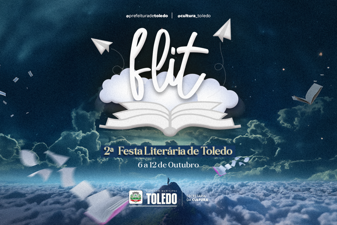 De 6 a 12/10, várias atrações movimentarão o evento: Feira do Livro, apresentações artísticas, bate-papos, palestras com escritores nacionais, oficinas e muito mais! 