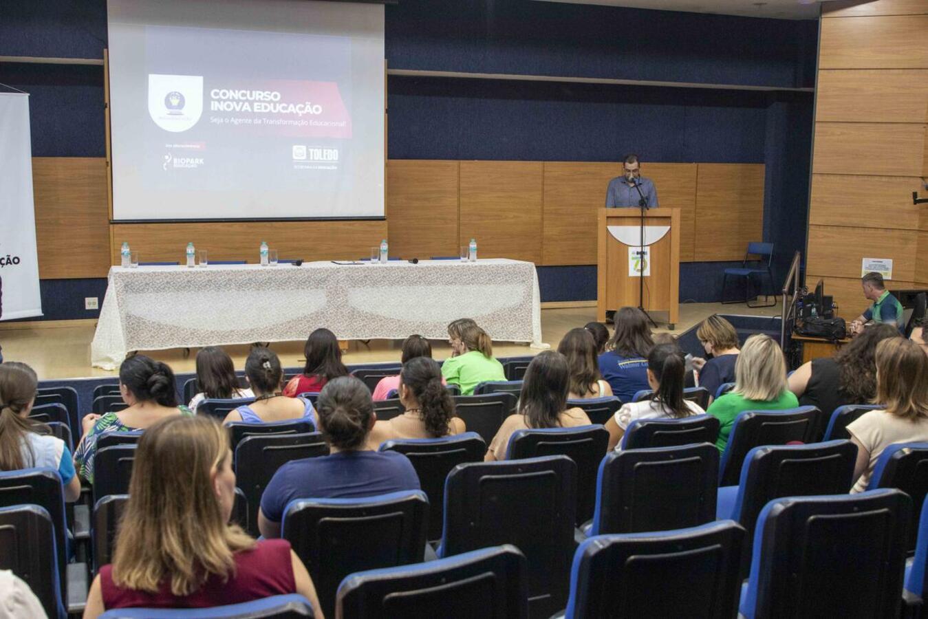 Lançado na tarde desta terça (19), no Auditório Acary Oliveira, concurso destinado a professores da rede municipal é fruto de parceria entre Smed e Biopark Educação