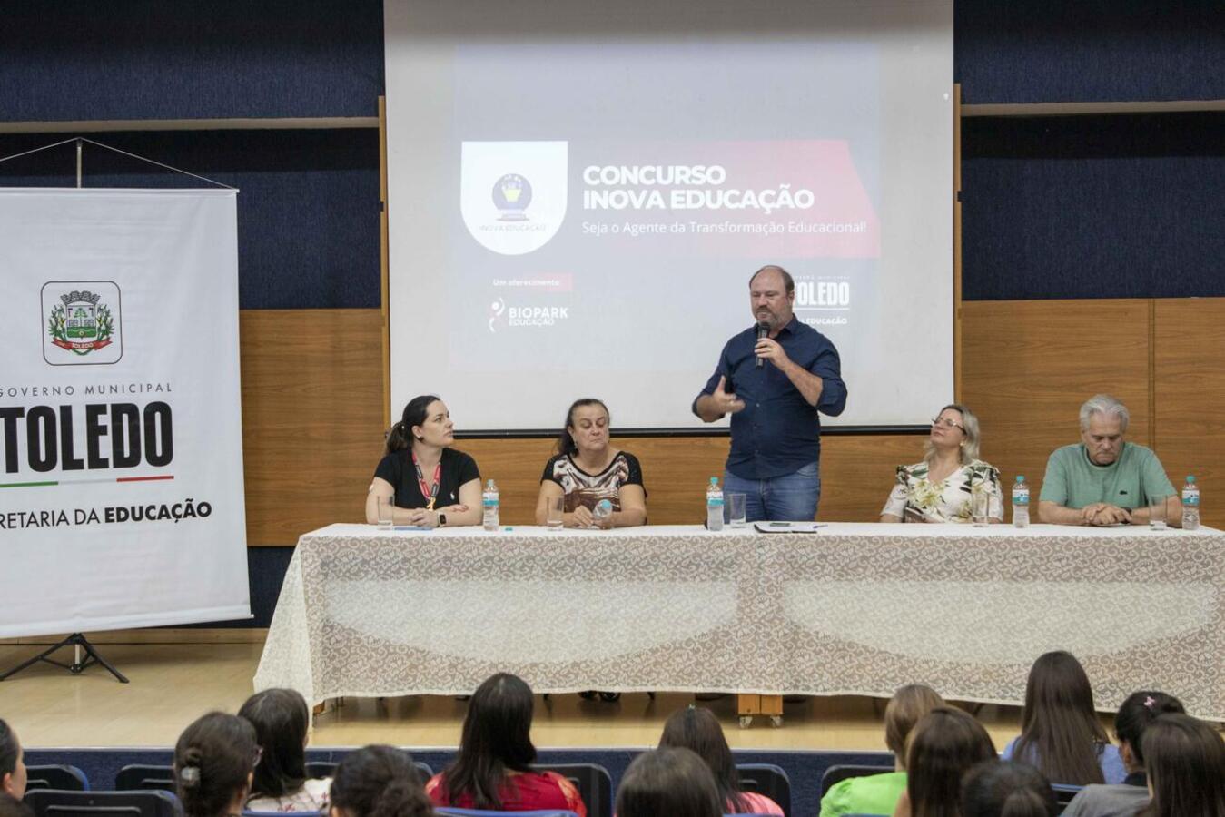 Lançado na tarde desta terça (19), no Auditório Acary Oliveira, concurso destinado a professores da rede municipal é fruto de parceria entre Smed e Biopark Educação