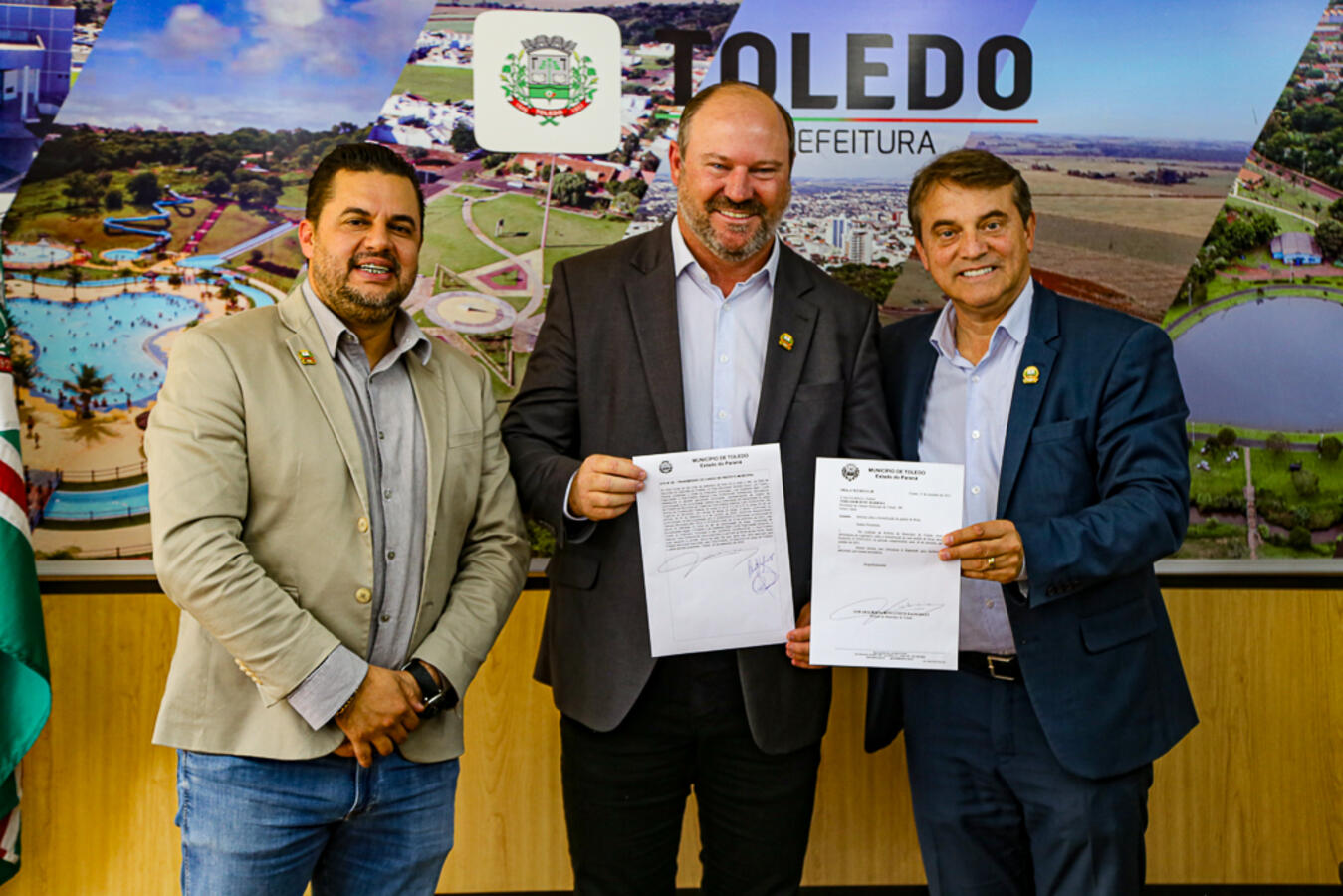 O vice-prefeito ficará à frente da Prefeitura de Toledo durante as férias do titular Beto Lunitti.