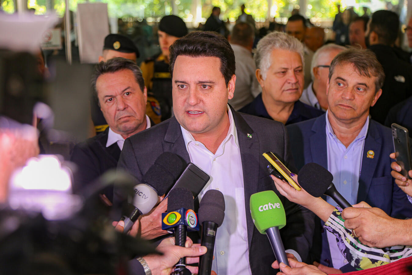 Ratinho Junior vem a Toledo para inaugurar o sistema para a produção de biogás