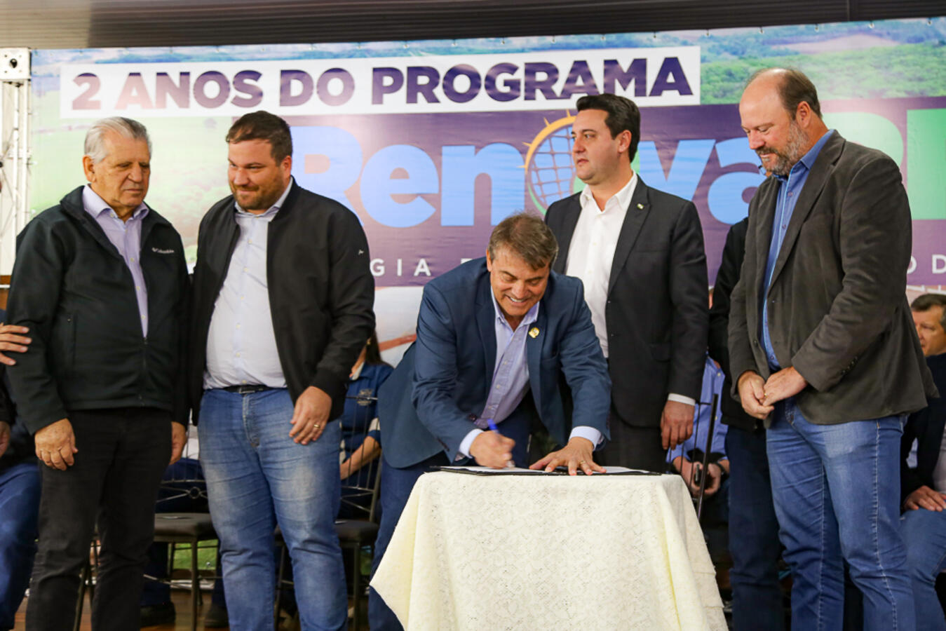 Ratinho Junior vem a Toledo para inaugurar o sistema para a produção de biogás