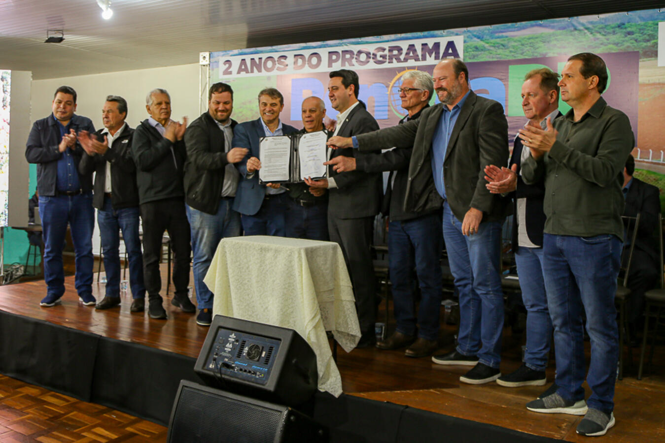 Ratinho Junior vem a Toledo para inaugurar o sistema para a produção de biogás