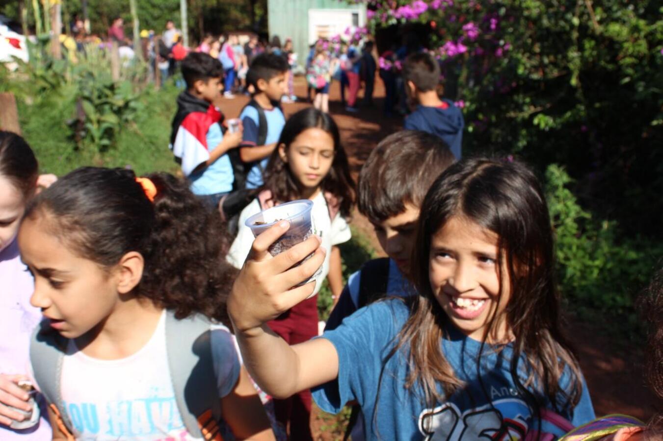 A Oficina de Introdução à Agroecologia foi ofertada na Escola Waldyr Luiz Becker nas semanas do mês de agosto deste ano