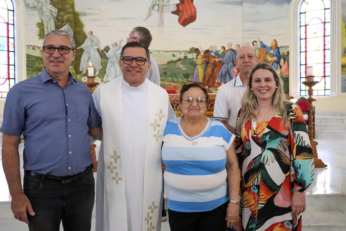 Realizada na manhã de sábado (30/9) Paróquia Menino Deus, celebração reuniu cerca de 700 pessoas em atividade alusiva aos 10 anos do Idoso em Movimento