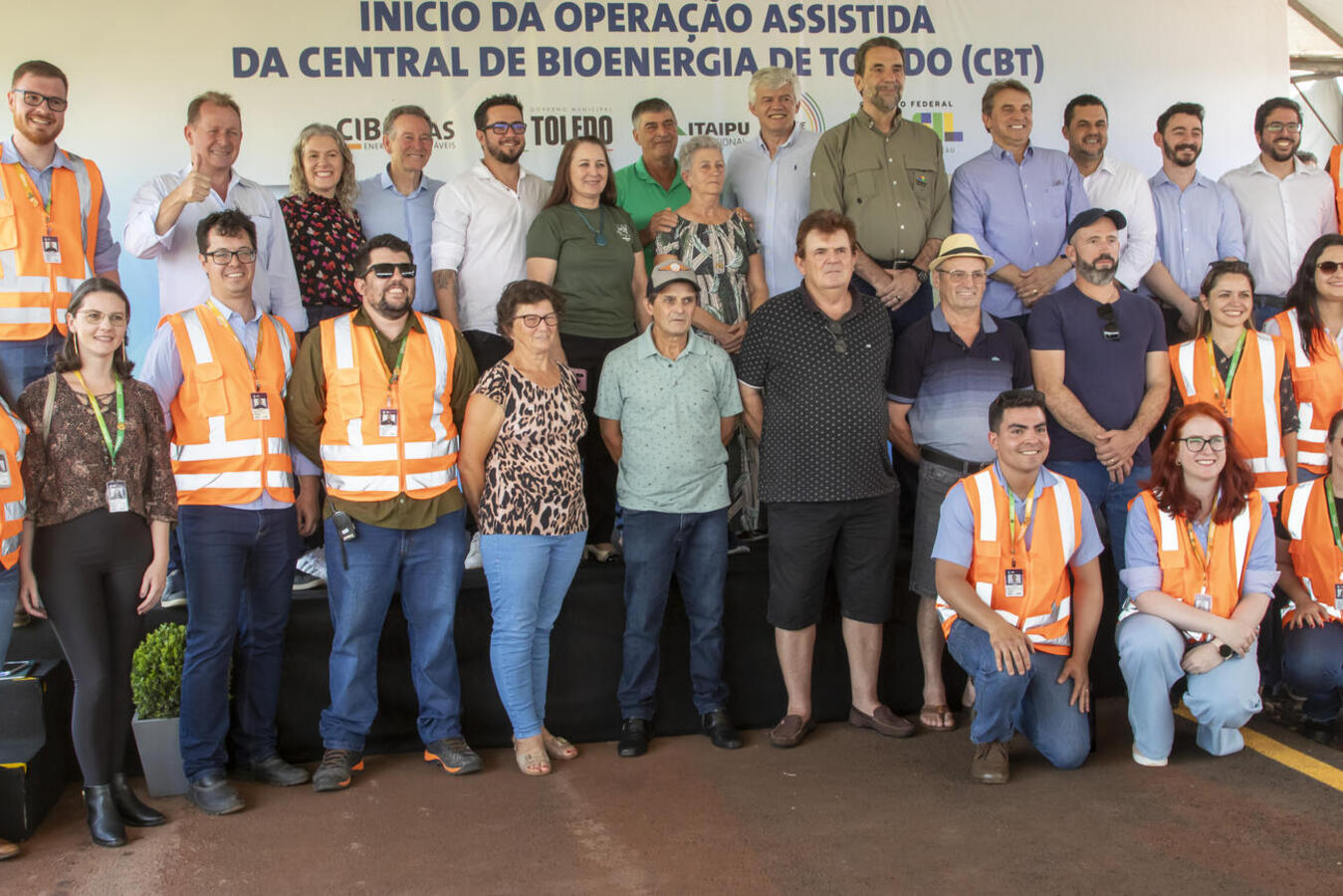 Início das operações da Central de Bionergia de Toledo ocorreu na manhã desta quarta (11) em solenidade que contou o diretor-geral brasileiro da Itaipu Binacional