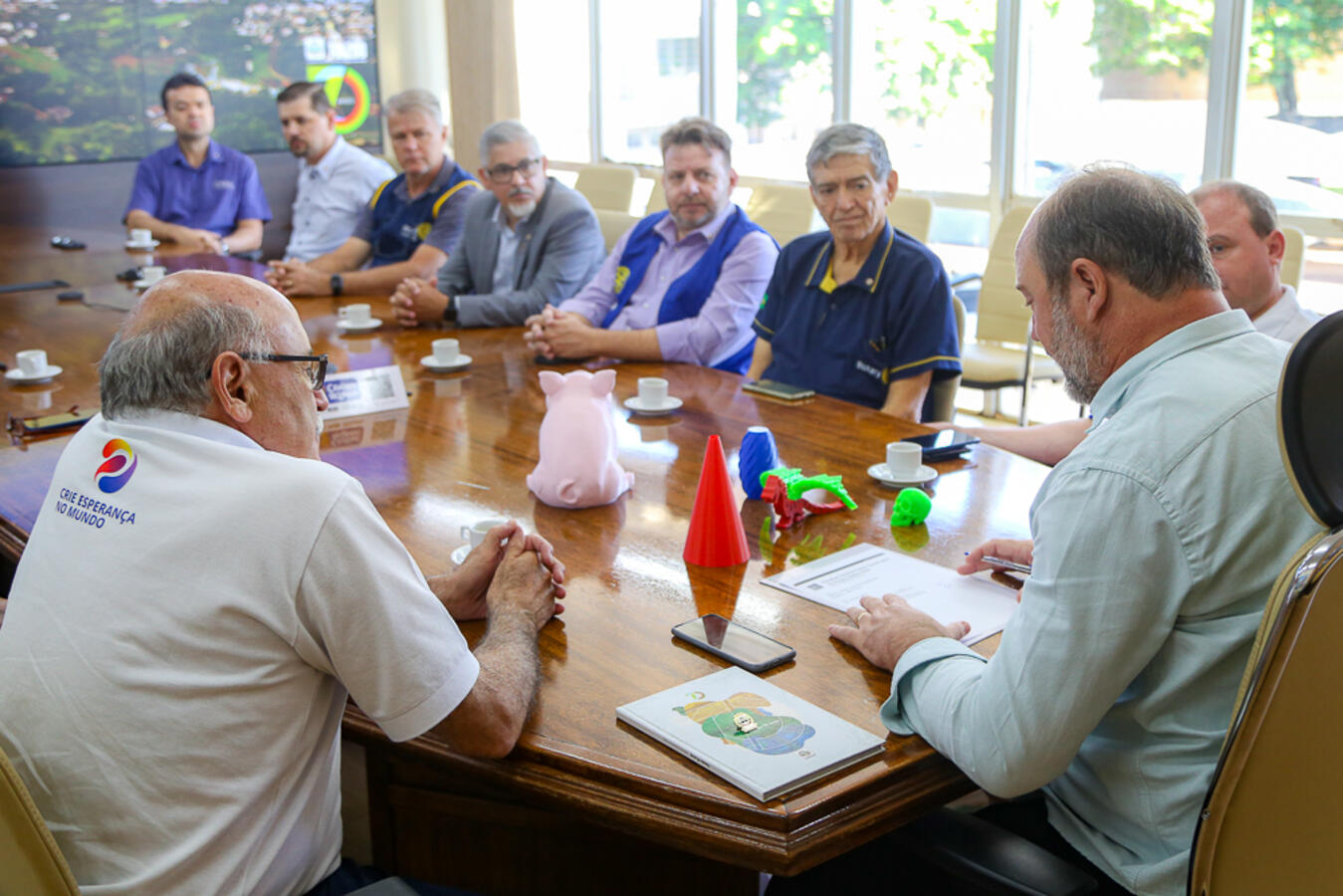 Governador do Distrito 4640: “Projetos da municipalidade enchem os olhos do mundo” 
