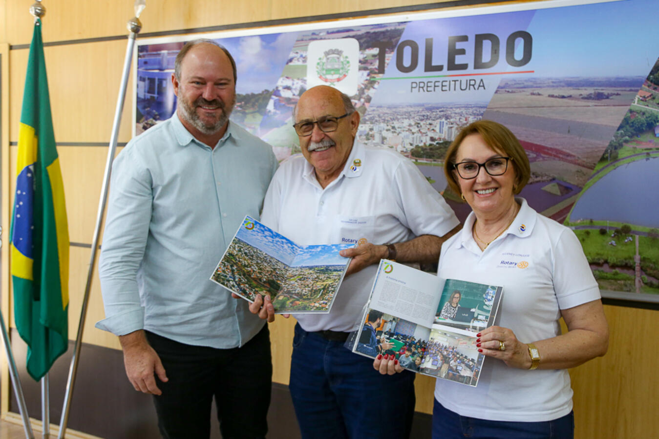 Governador do Distrito 4640: “Projetos da municipalidade enchem os olhos do mundo” 