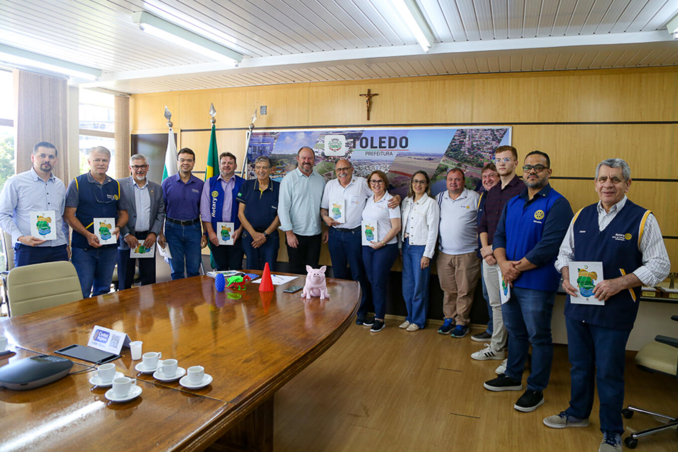 Governador do Distrito 4640: “Projetos da municipalidade enchem os olhos do mundo” 