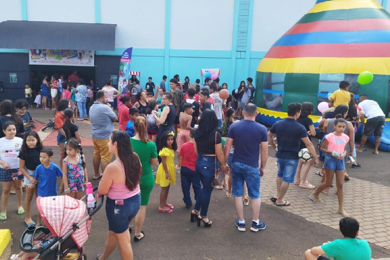 Programação de aniversário foi concluída neste domingo (5) no Diva Paim Barth; anteriormente, ação passou pelos bairros Pioneira, São Francisco e Coopagro