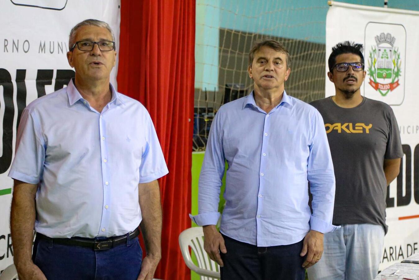 Euzébio Garcia recebeu cerimônia de abertura dos Jogos Abertos de Toledo 