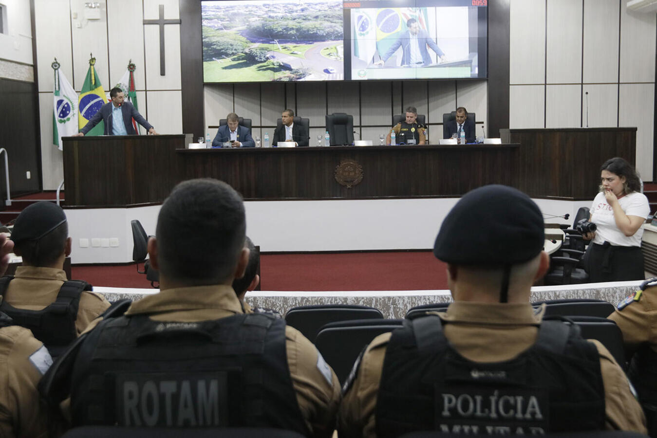 Moções destacam atuação de PM’s em Toledo e lembram trajetória