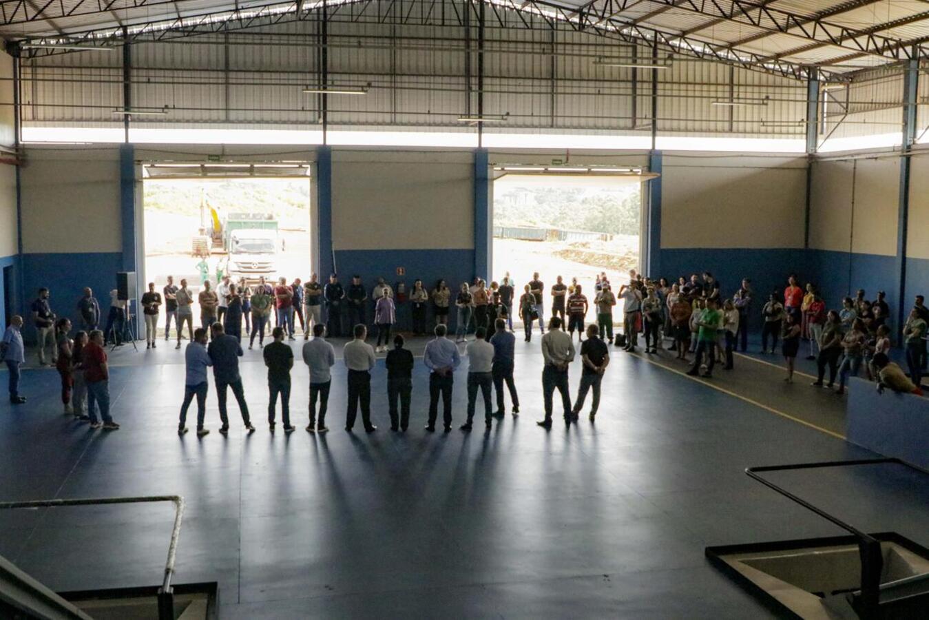 Aproximadamente R$2,8 milhões foram investidos na nova Unidade de Valoração de Resíduos (UVR). Recursos da Itaipu e Secretaria Municipal de Meio Ambiente
