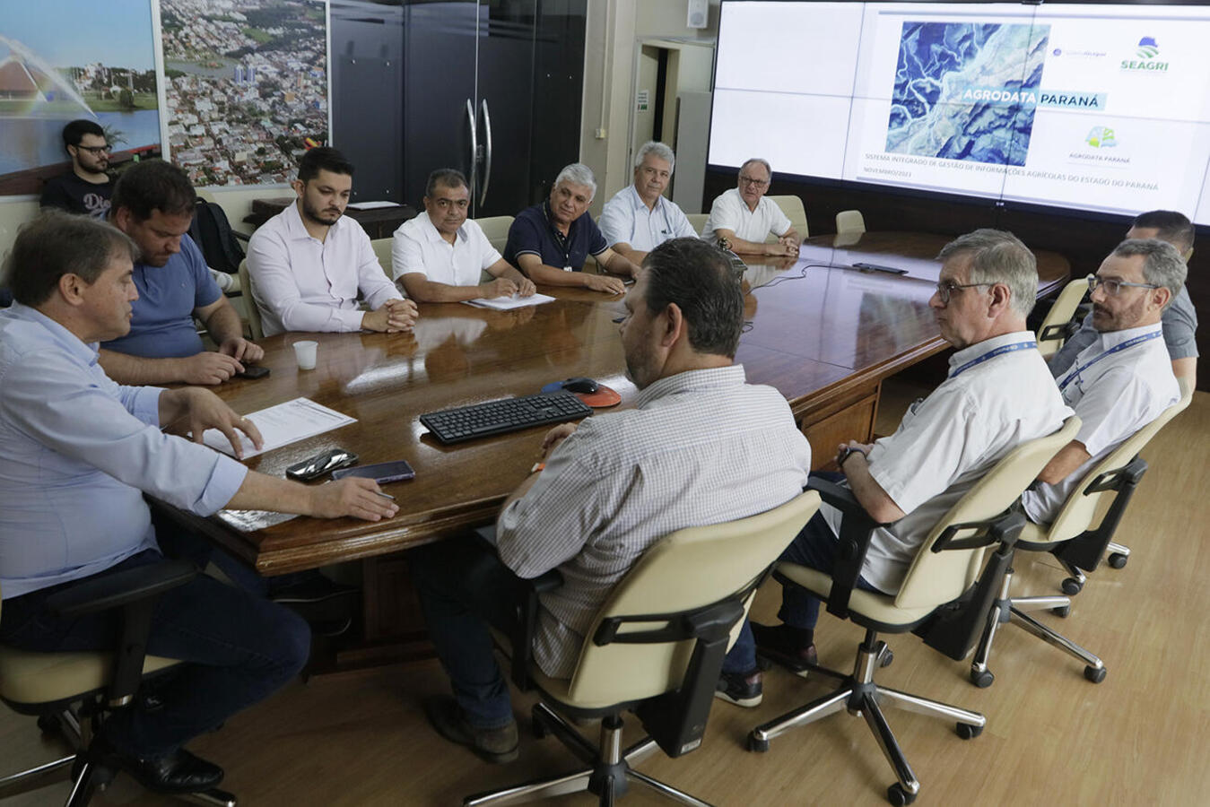 Plataforma de dados agropecuários é apresentada à gestão municipal