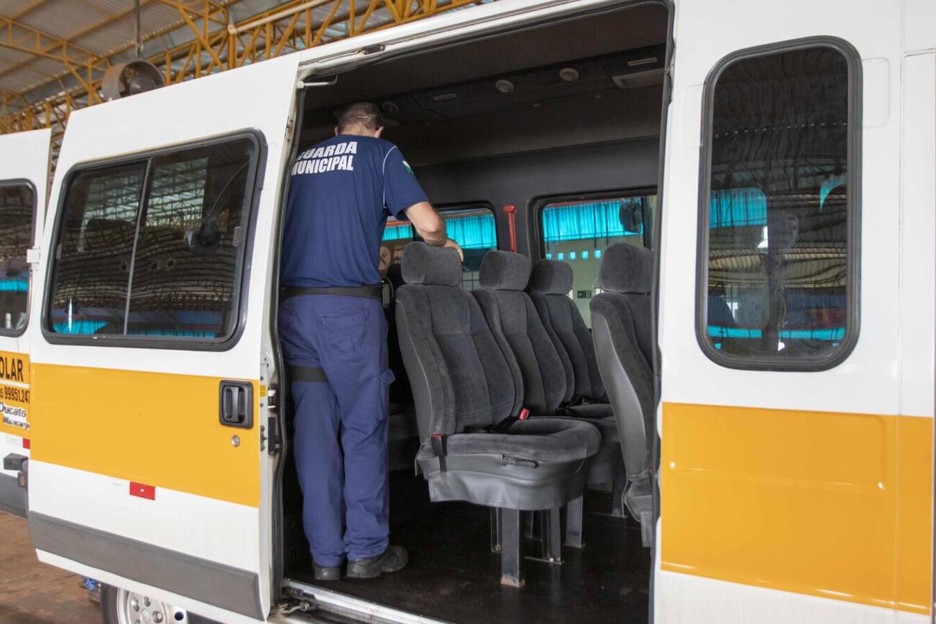 A vistoria será realizada no Centro de Eventos Ismael Sperafico nos dias 23 e 24 de janeiro para o transporte urbano e na Secretaria de Segurança nos dias 24 e 25 para o transporte escolar rural