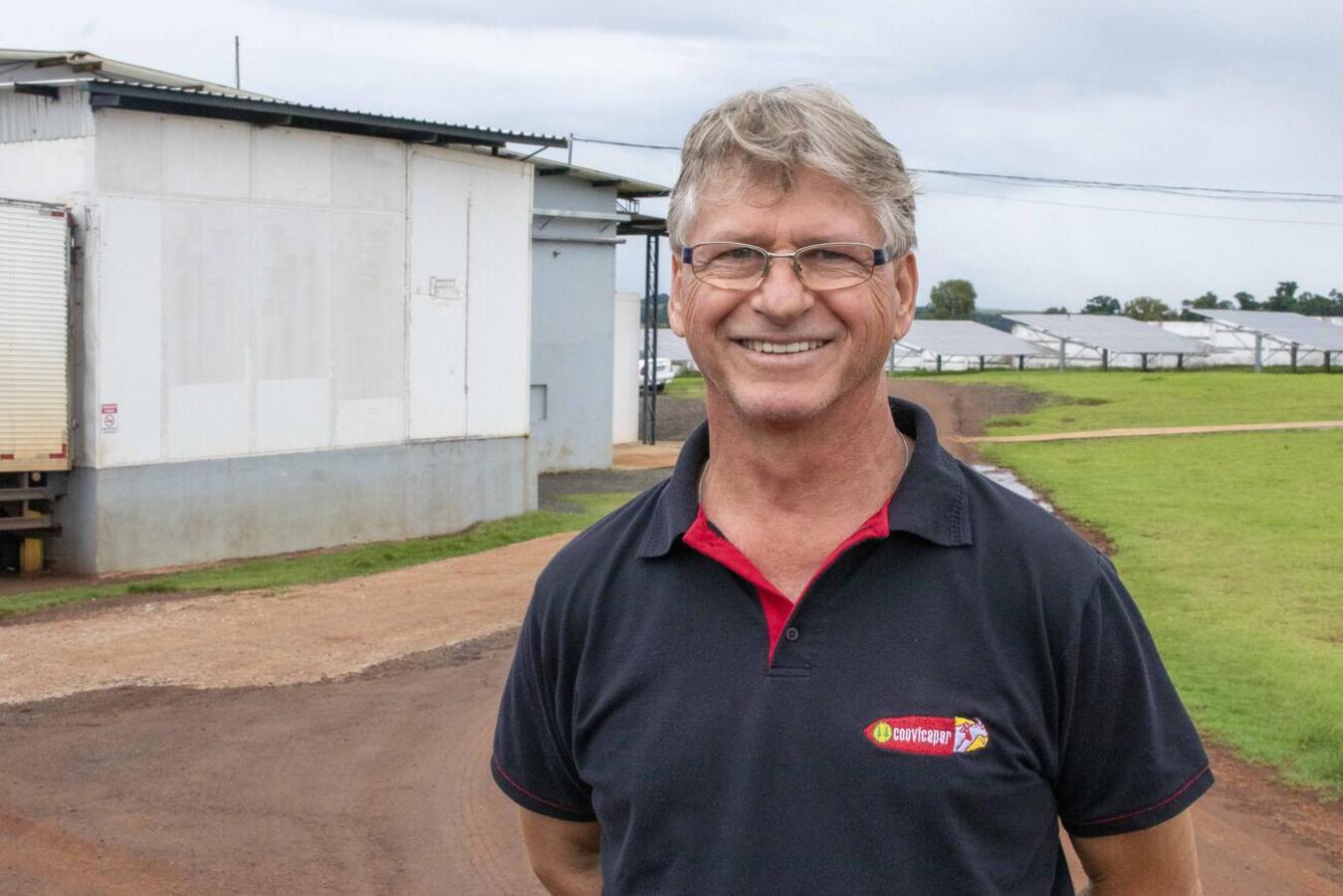 Presidente da Cooperativa dos Produtores de Ovinos e Caprinos do Oeste do Paraná (COOVICAPAR), Paulo Bernardi