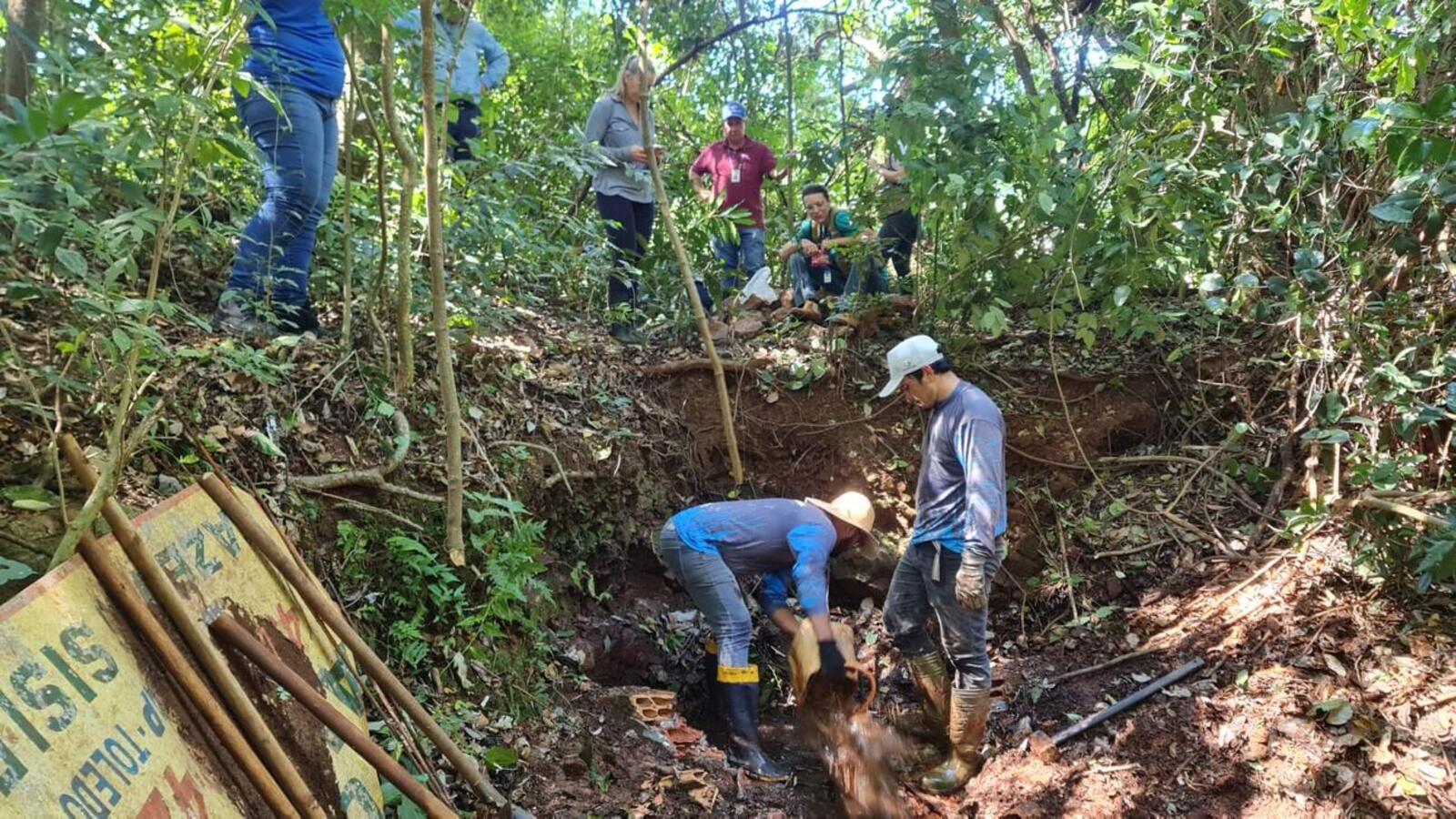 Ação Educativa envolveu o Núcleo dos Objetivos de Desenvolvimento Sustentável e demais parceiros em uma propriedade rural próxima a Novo Sobradinho