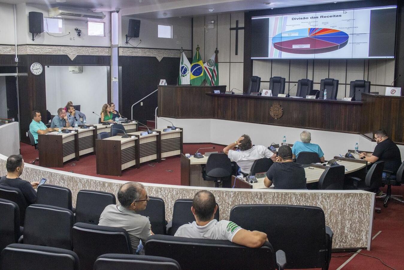 No Legislativo, Empresa de Desenvolvimento Urbano e Rural de Toledo expôs detalhes de contratos cujos valores totalizam R$ 48,574 milhões