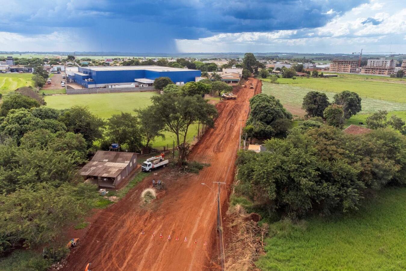Obras da Estéfano Sechi seguem em ritmo acelerado