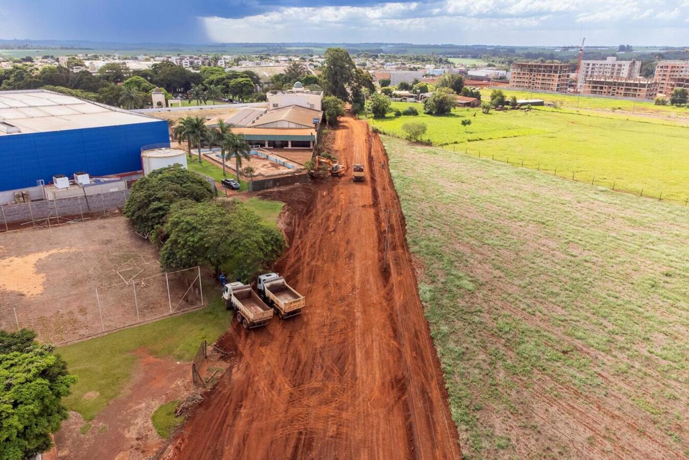 Obras da Estéfano Sechi seguem em ritmo acelerado