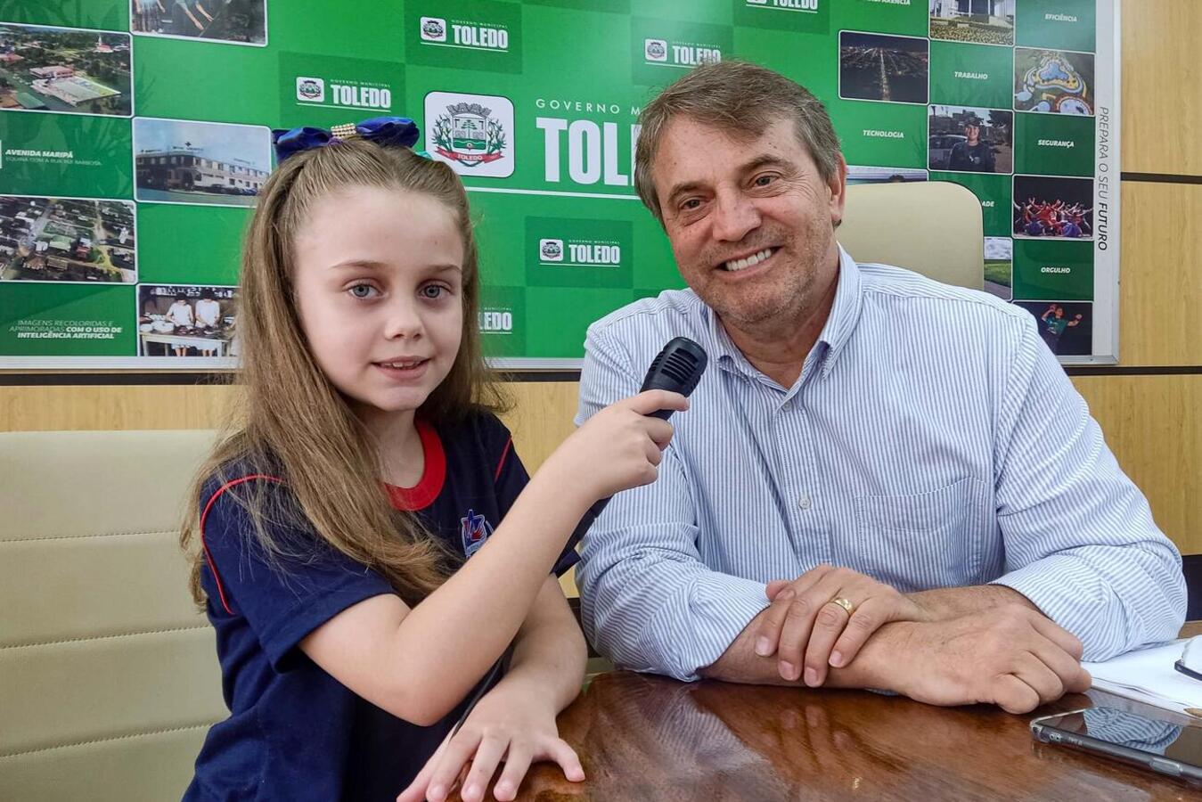 Projeto da Escola Arsênio Heiss transforma estudantes em repórteres