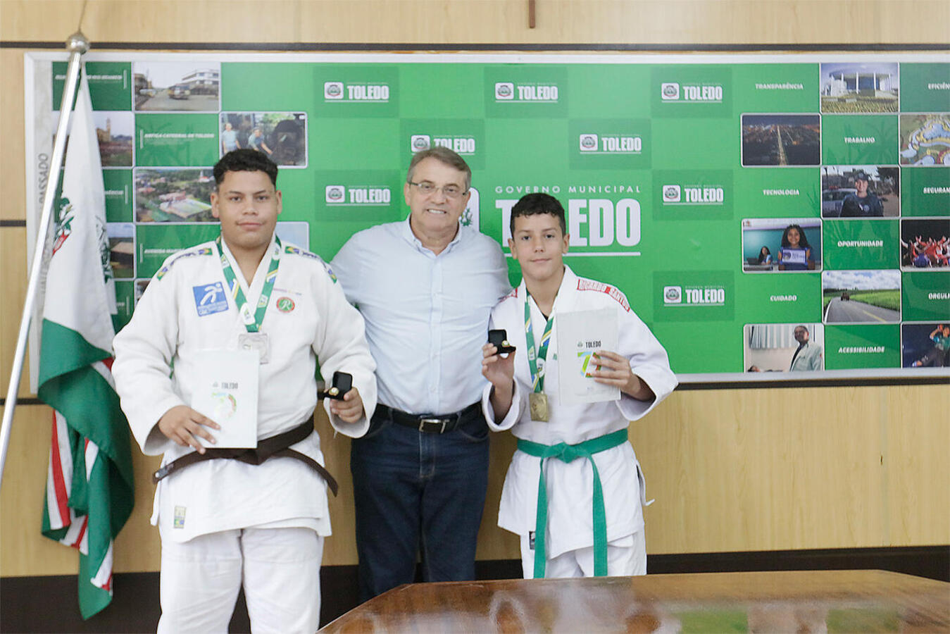 Samuel Canodá sagrou-se campeão Brasileiro Sub 13 e João Pedro da Cruz Paz, vice campeão Brasileiro Região V
