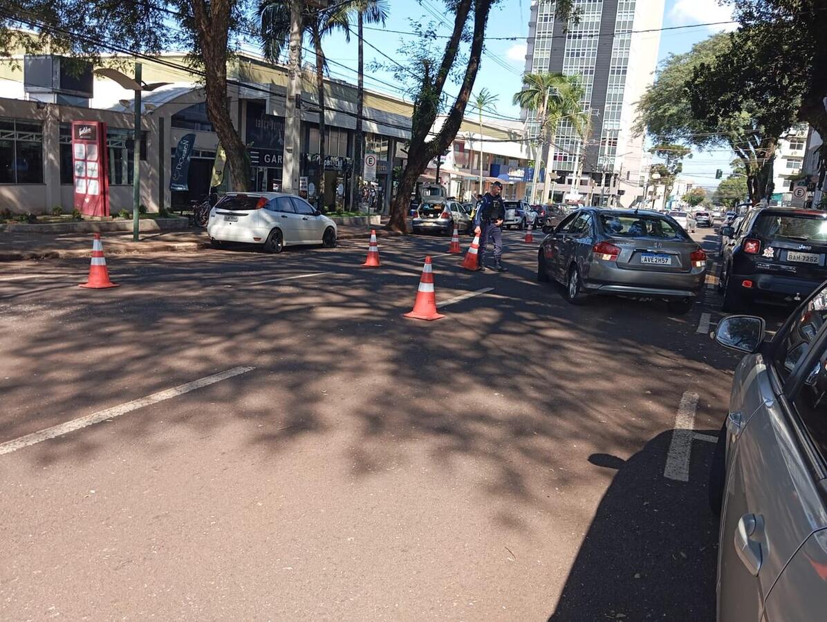 Ações semelhantes a estas serão realizadas durante o mês em seis regiões da cidade; “Paz no trânsito começa por você” é o slogan da campanha deste ano