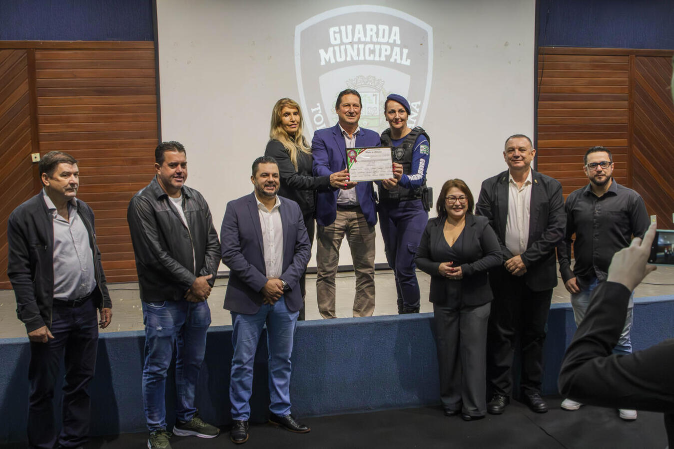 Solenidade no Centro de Eventos Ismael Sperafico celebrou o aniversário da corporação