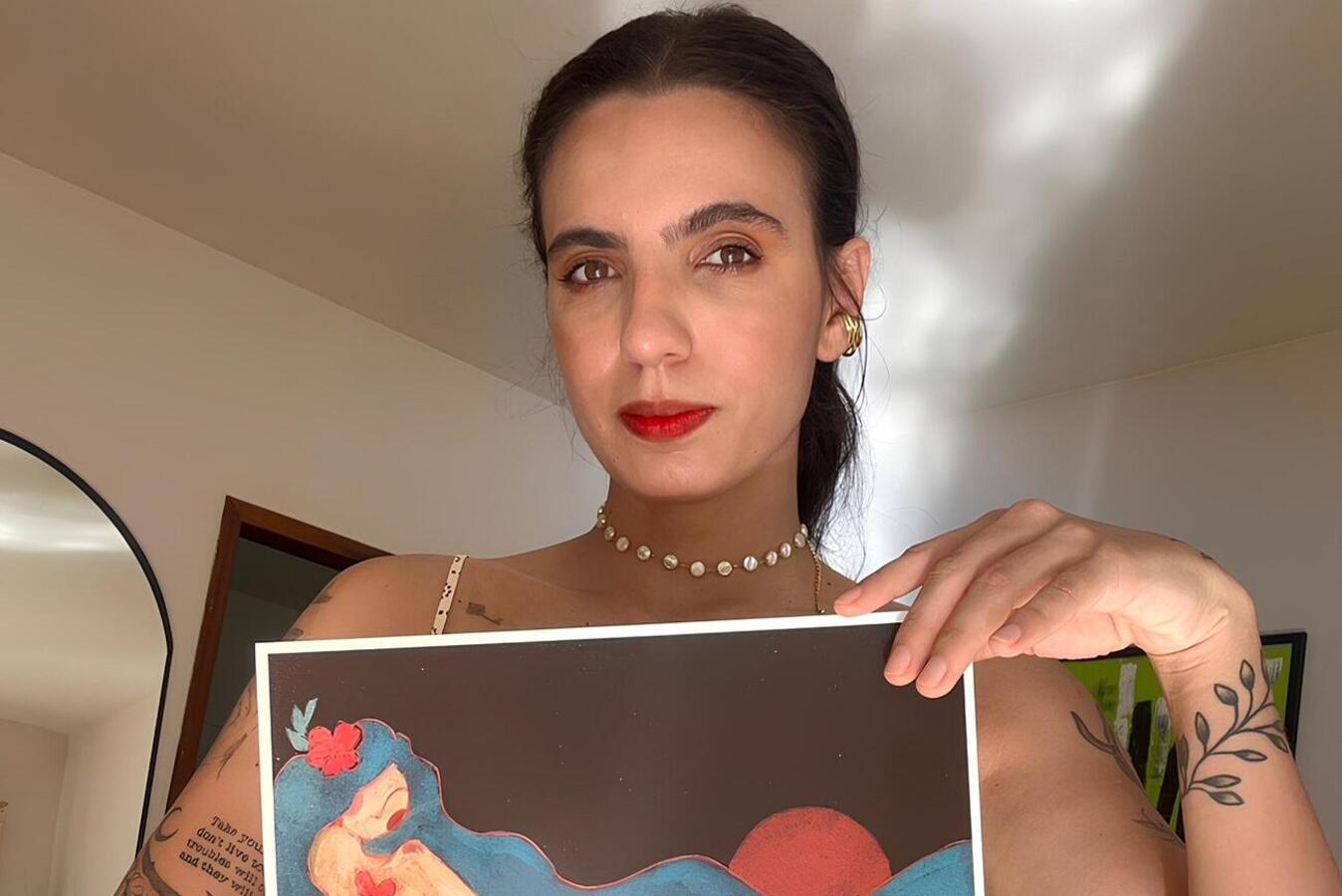 O músico Gianni Ambrosino teve projeto aprovado pela Lei de Incentivo à Cultura; artista plástica Larissa Salgado ficou entre as três melhores do Festival Arte Intimus