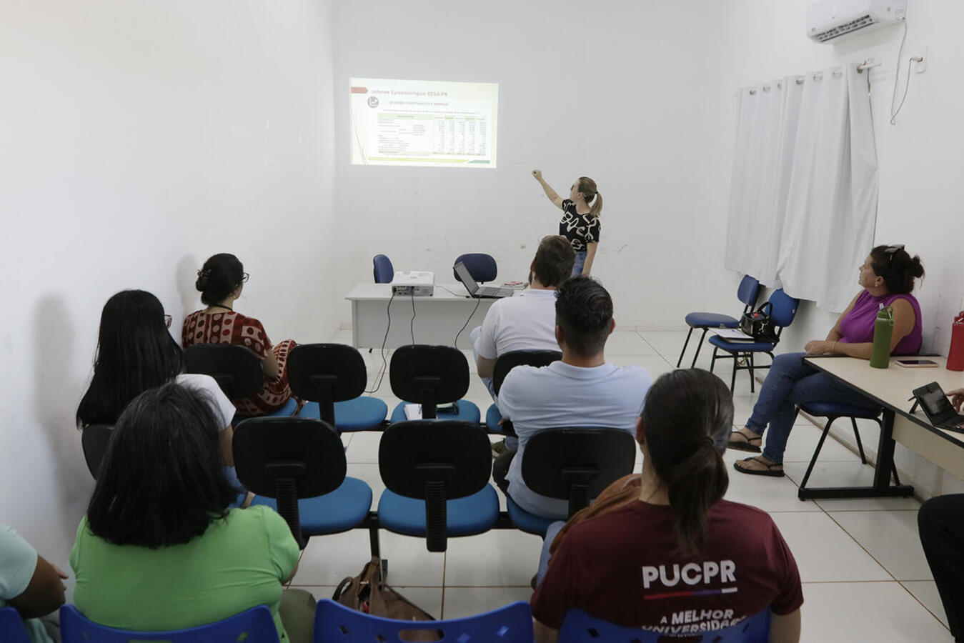 Dados atualizados, relatório de atividades e alteração de regimento interno foram tratados na tarde desta terça (7), no Centro Municipal de Controle e Endemias
