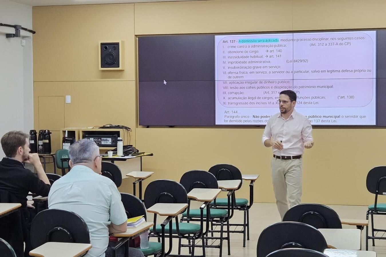 Ao todo, são 67 alunos divididos em duas turmas: a primeira terminou capacitação nesta quarta-feira (3);  a segunda, terá aulas nos dias 10 e 16 de julho