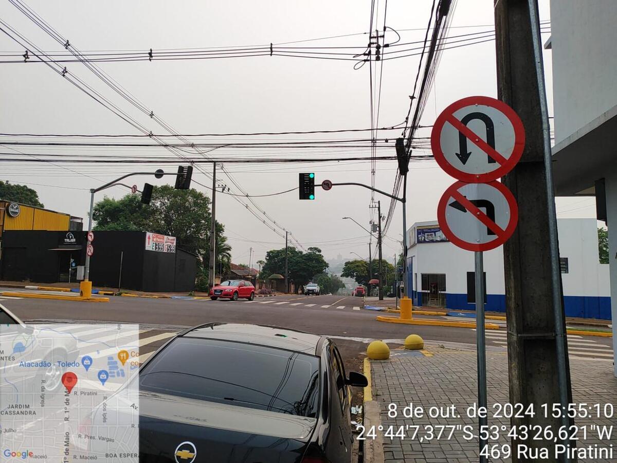 Medida adotada com o objetivo de reduzir acidentes passa a valer nesta terça (8) nos quatro cantos da esquina das ruas 1º de Maio e Piratini, na Vila Operária
