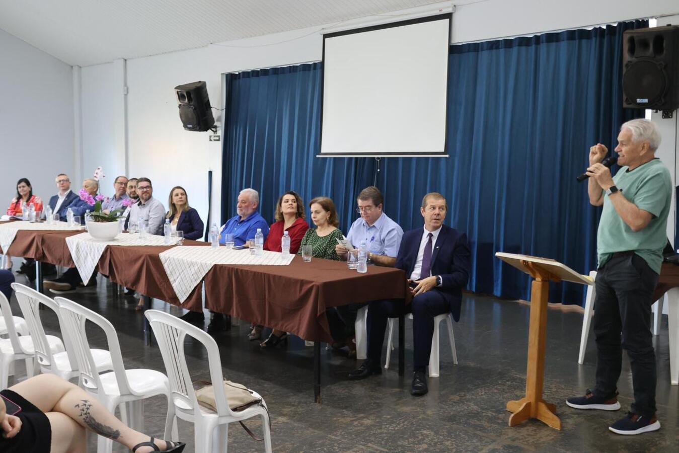 Evento realizado na manhã desta segunda-feira (21) marca o início de mobilização que envolve poder público, entidades, cooperativas de crédito e contadores