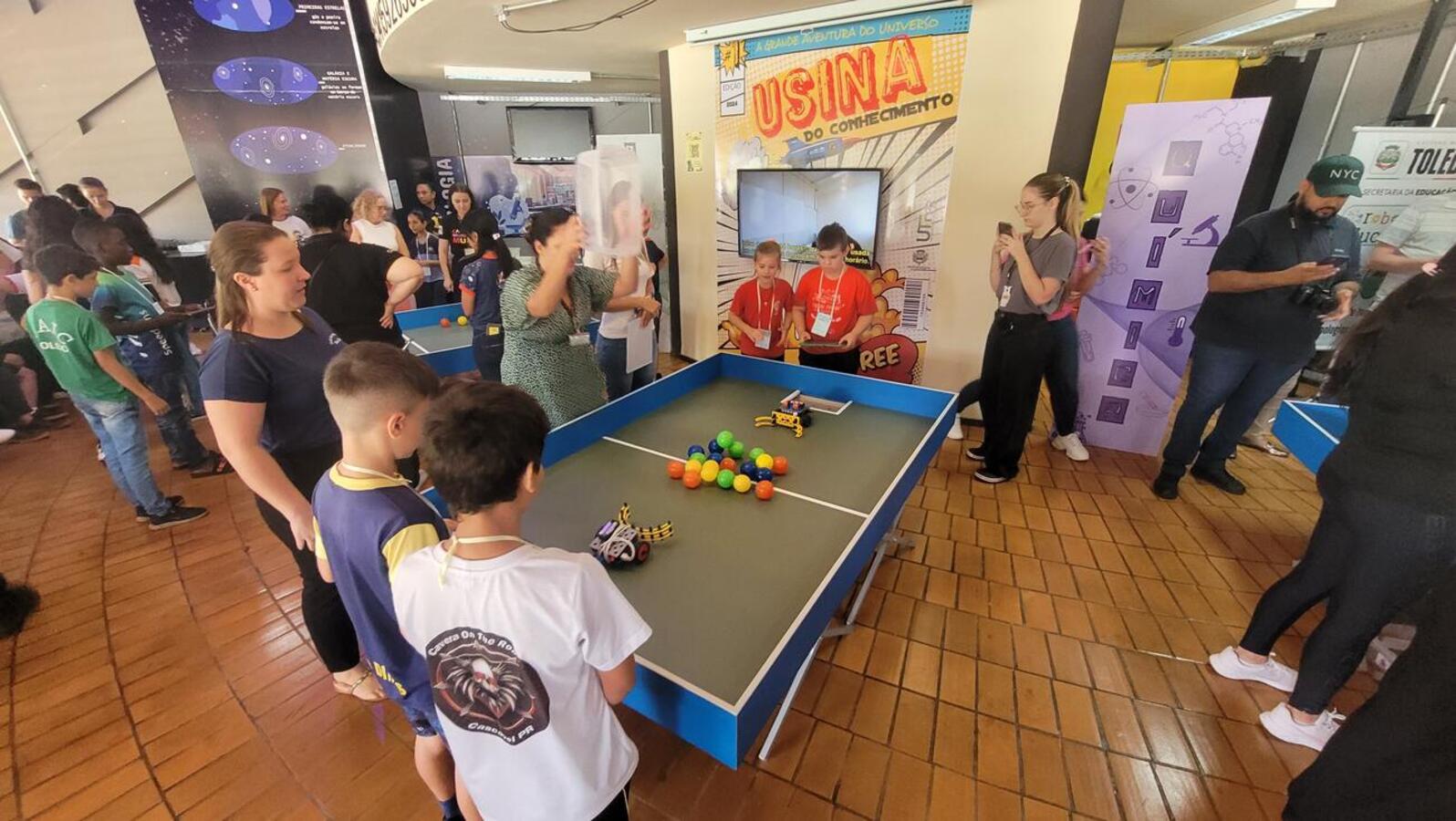 Toledo realiza fase final do 2º Campeonato Municipal de Robótica Educacional