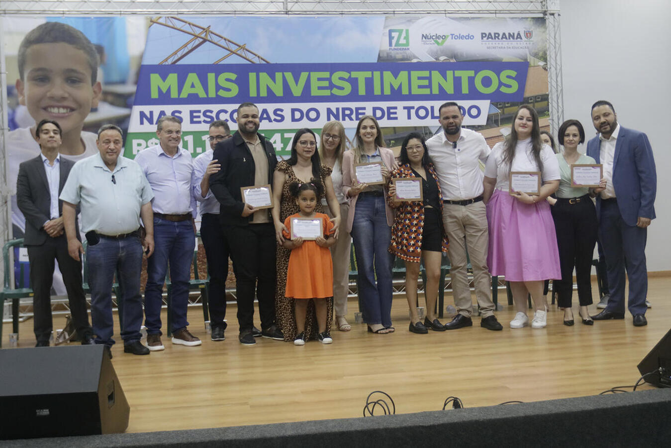 Com a presença do secretário estadual da Educação, recursos na ordem de R$90 milhões são anunciados para colégios do Núcleo Regional de Toledo