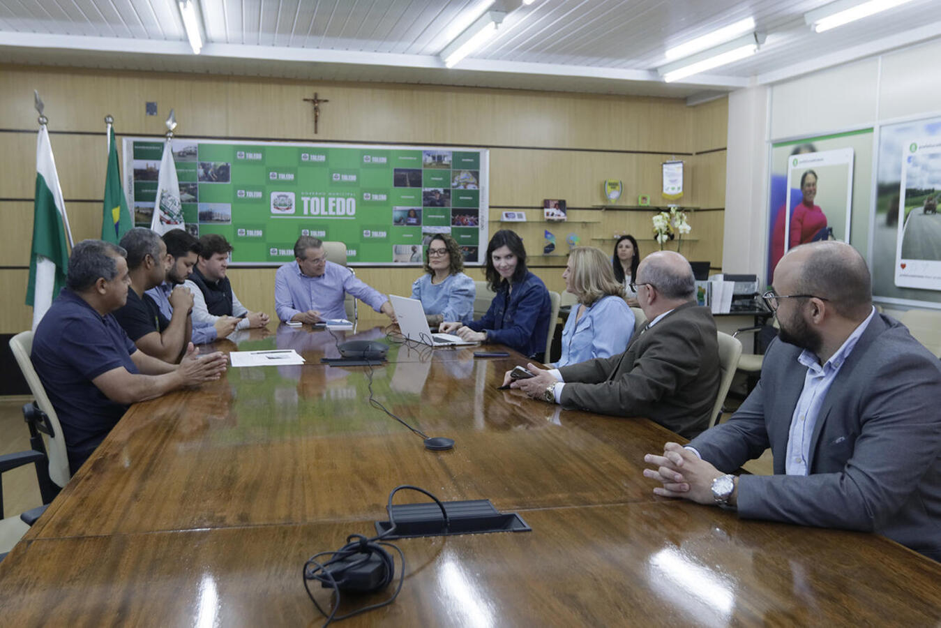 Encontro realizado nesta quarta (14) tratou de pleito do órgão, que deseja ocupar antiga sede do Conselho Tutelar para ampliar instalações de IML e Instituto de Criminalística