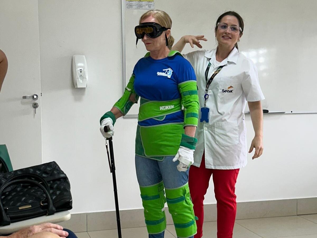 Recurso didático de curso oferecido pela entidade foi detalhado em visita, na tarde desta segunda (2), à unidade local do Serviço Nacional de Aprendizagem Comercial
