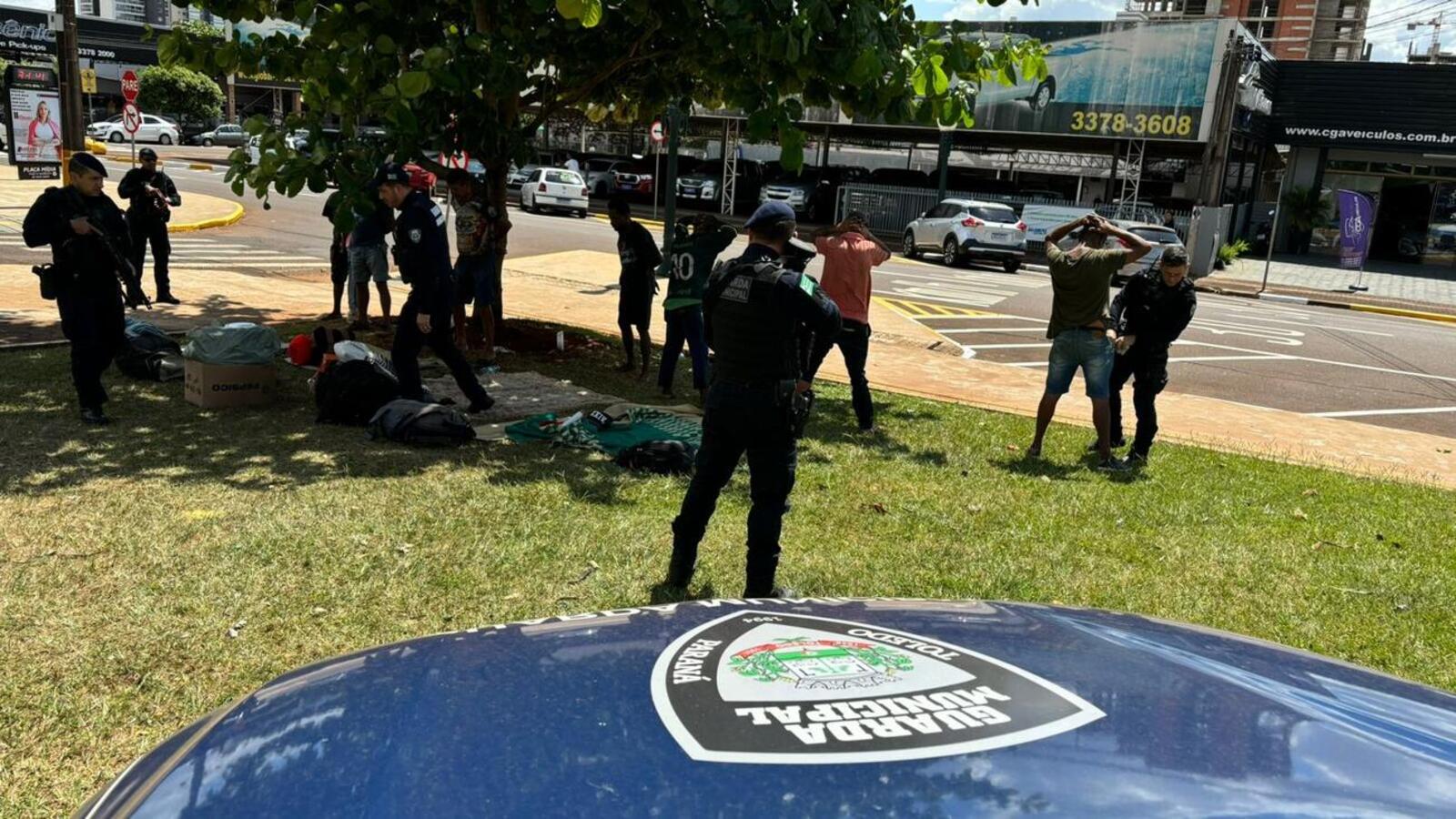 Secretaria de Segurança atende chamados sobre PSRs que estariam consumindo ilícitos e ameaçando pessoas que passavam nos locais
