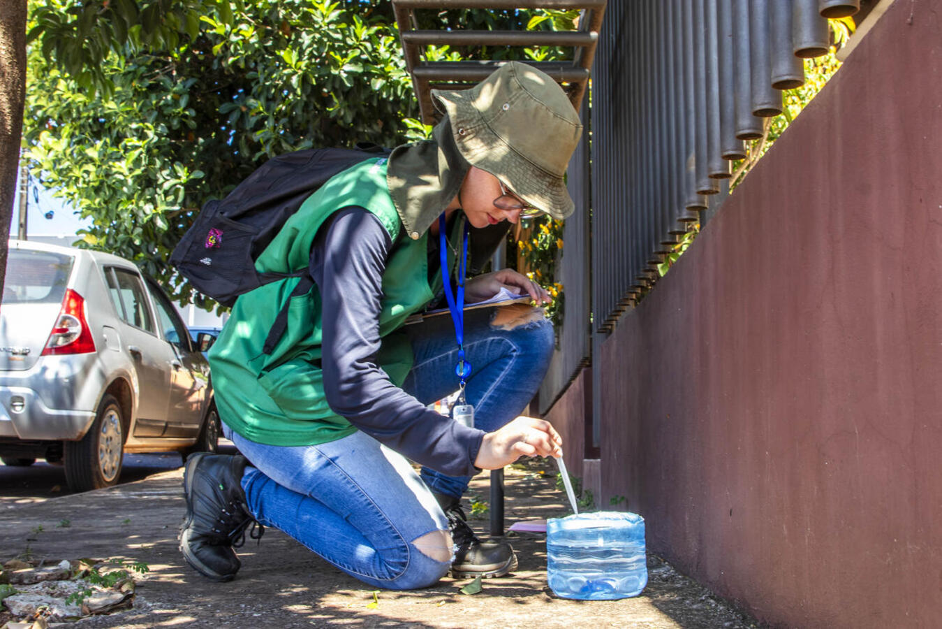 Agentes de combate a endemias realizam o 1º Levantamento Rápido de Infestação do Aedes aegypti (LirAa) até a próxima quarta-feira (08)