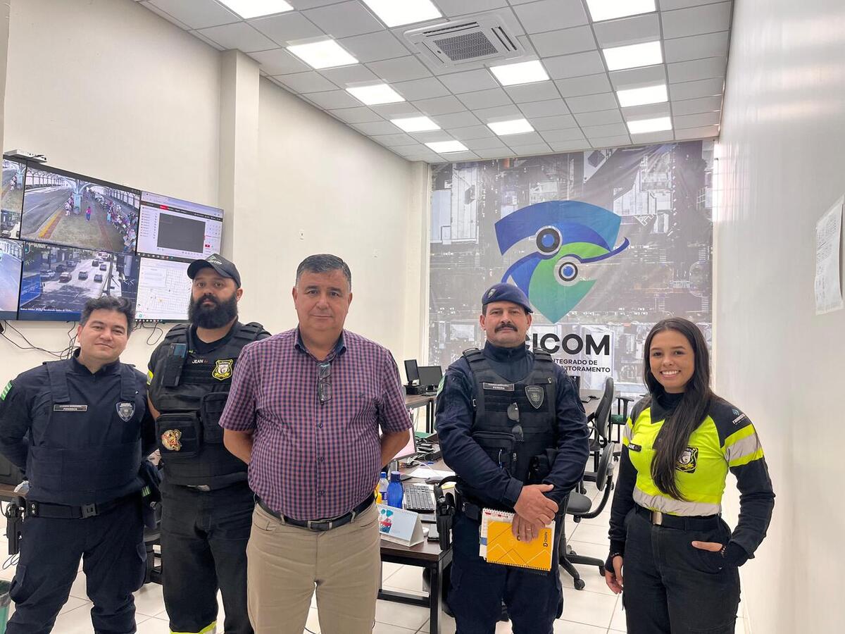 Nesta terça-feira (28) a Secretaria de Segurança e Mobilidade Urbana realizou uma visita técnica na cidade de Cascavel