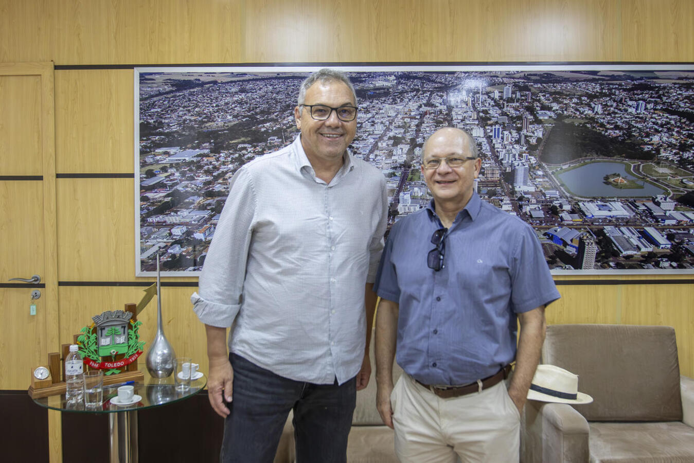 Prefeito Mario Costenaro foi convidado a participar das reuniões como prefeito e como arquiteto