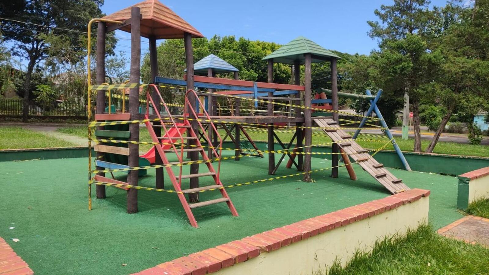 Após a manutenção do parque o acesso ao público será liberado novamente