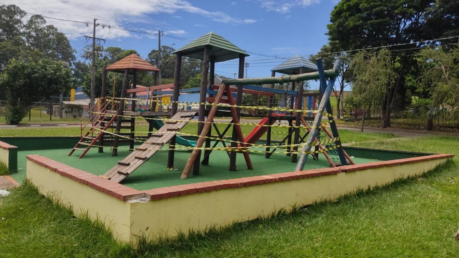 Após a manutenção do parque o acesso ao público será liberado novamente