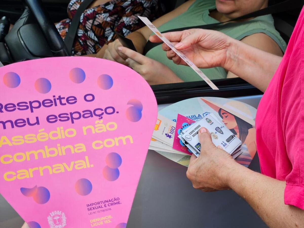 Dentro da campanha “Se toca! Não é não!”, ação foi realizada na manhã desta terça-feira (4) na região da Grande Pioneiro